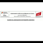 ELEIÇÃO DA ASSOCIAÇÃO DE ESTUDANTES 2020/2021