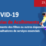 ESCOLAS DE ACOLHIMENTO - COVID19