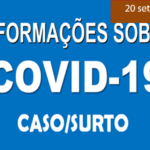 INFORMAÇÕES SOBRE COVID-19 - CASO/SURTO