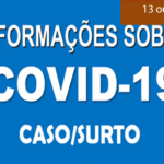 INFORMAÇÃO SOBRE COVID19 - CASO/SURTO
