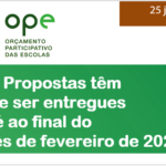 ORÇAMENTO PARTICIPATIVO DAS ESCOLAS! DAR VOZ AOS ALUNOS – JÁ PODES CONCORRER!