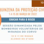 EDUCAR PARA O RISCO - SESSÃO DINAMIZADA PELOS BVMC