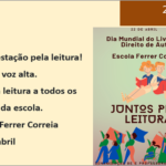 DIA MUNDIAL DO LIVRO E DO DIREITO DE AUTOR