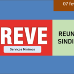 SERVIÇOS MÍNIMOS - GREVE E REUNIÃO SINDICAL