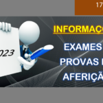 INFORMAÇÕES EXAMES E PROVAS DE AFERIÇÃO 2023