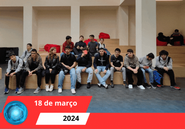 Curso Profissional TGPSI visita o TUMO