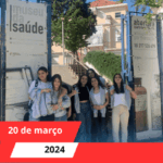 Curso Profissional de T. A. de Saúde visita  Museu da Saúde e ao Museu Nacional de História Natural.