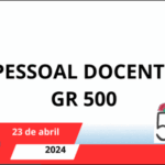 PESSOAL DOCENTE – CE – Horário 46 GR 500