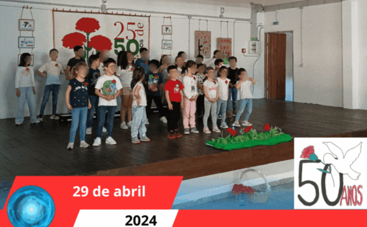 Comemorações dos 50 Anos do 25 de Abril na EB Moinhos