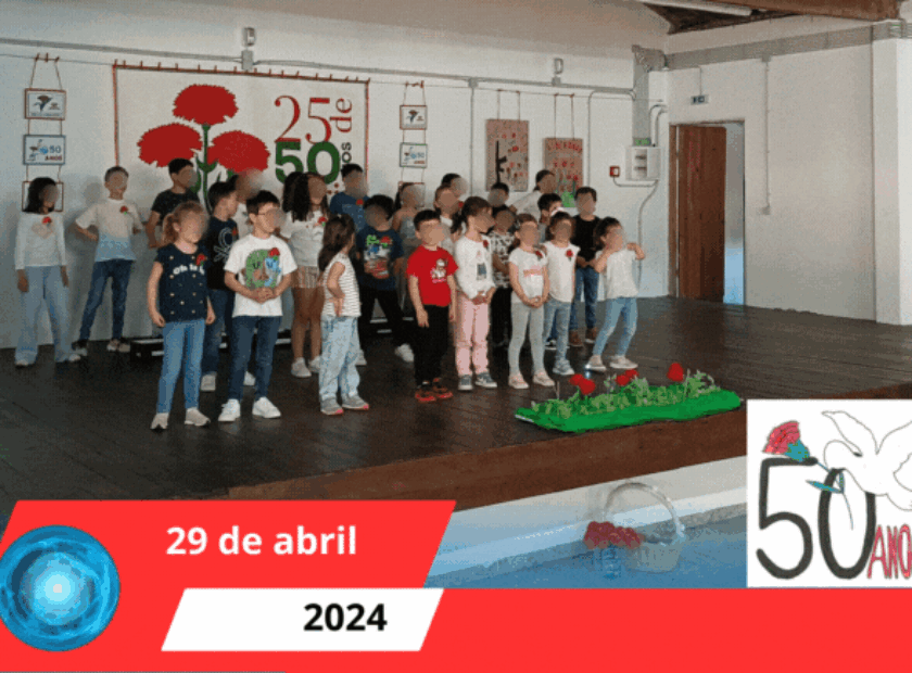 Comemorações dos 50 Anos do 25 de Abril na EB Moinhos