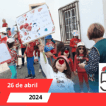 Desfile pela Liberdade na localidade de Espinho