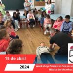 Workshop Primeiros Socorros na Escola Básica de Moinhos