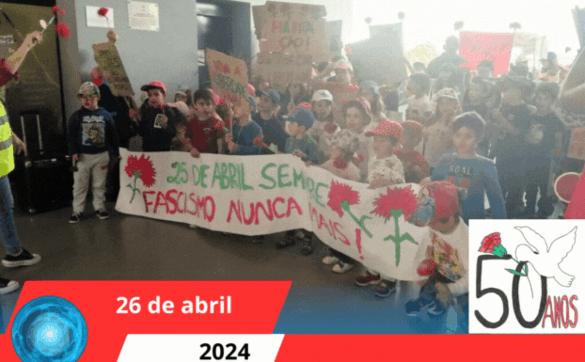 pela Liberdade na localidade de Espinho