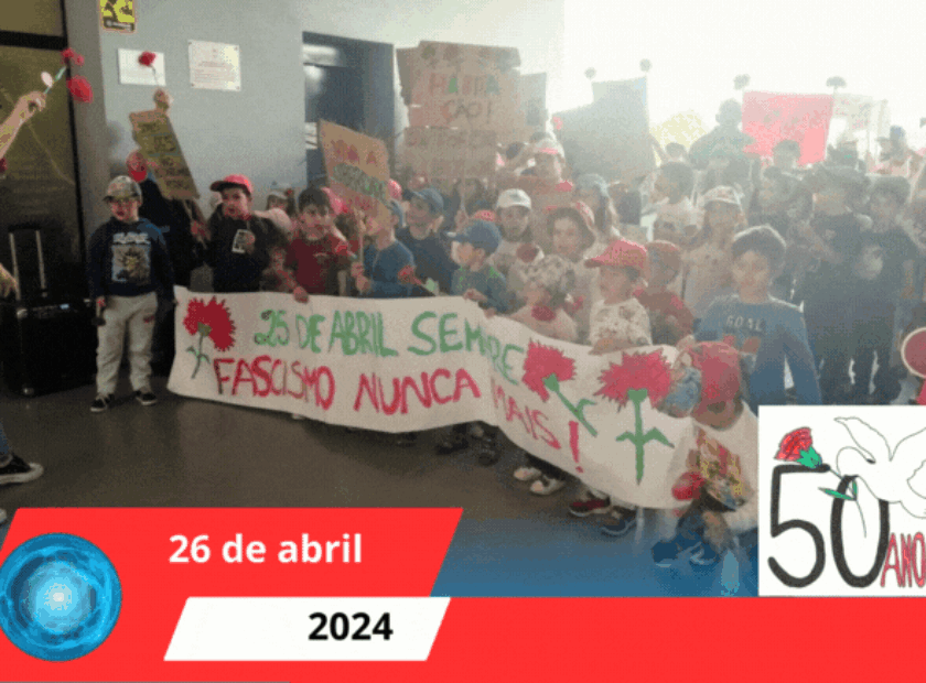 pela Liberdade na localidade de Espinho