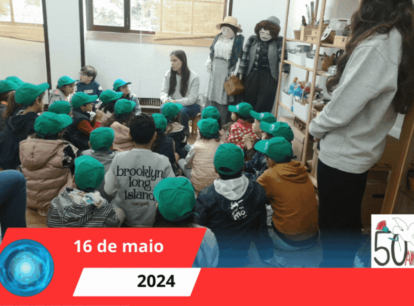 A EB de Vila Nova visitou o Planeta Aquarela