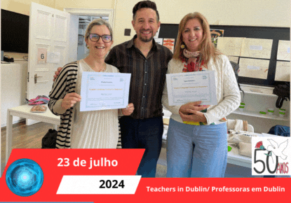 Teachers in Dublin Professoras em Dublin