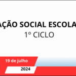 CANDIDATURA A AÇÃO SOCIAL ESCOLAR 2024/2025 - 1.º CICLO