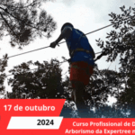 Curso Profissional de Desporto - Arborismo da Expertree no Espinhal