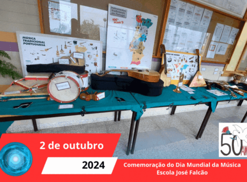 Comemoração do Dia Mundial da Música- Escola José Falcão