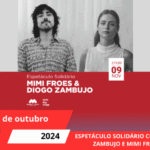 ESPETÁCULO SOLIDÁRIO COM DIOGO ZAMBUJO E MIMI FROES