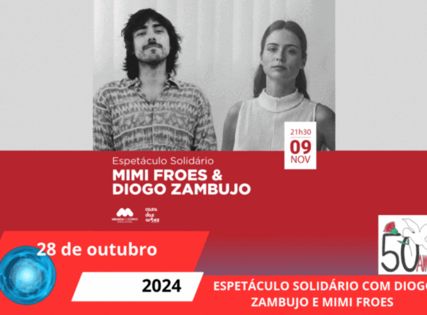 ESPETÁCULO SOLIDÁRIO COM DIOGO ZAMBUJO E MIMI FROES Escolas 2324