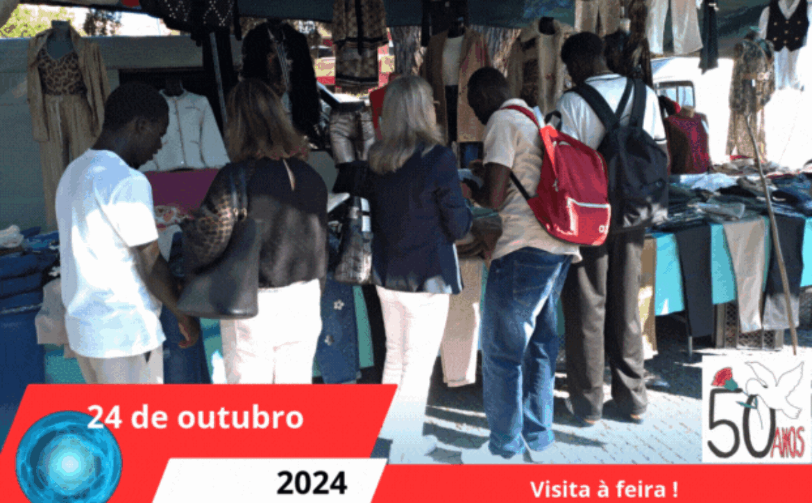 Visita à feira