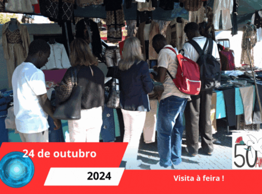 Visita à feira