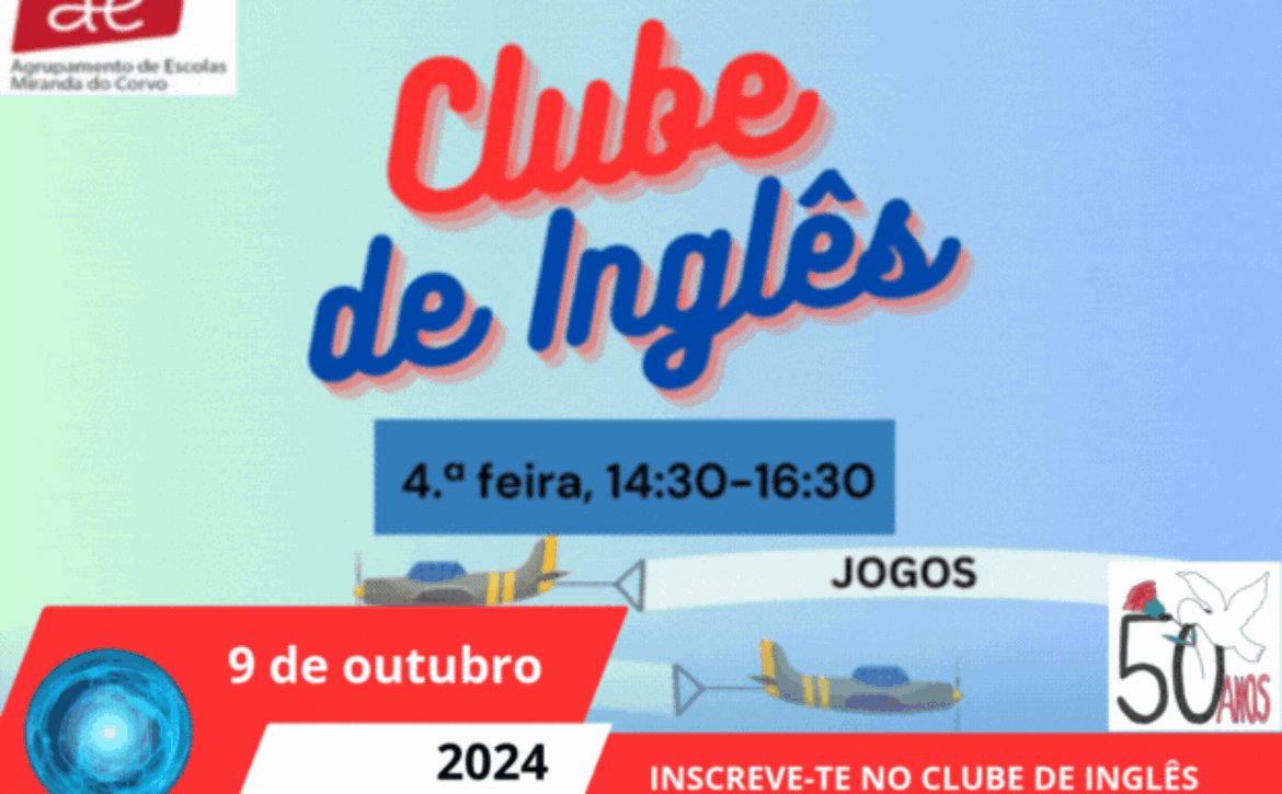 clube de inglês