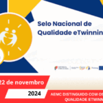 AEMC DISTINGUIDO COM OS SELOS DE QUALIDADE ETWINNING
