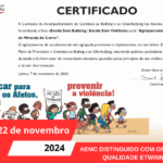 ATRIBUIÇÃO DO SELO ESCOLA SEM BULLYING - ESCOLA SEM VIOLÊNCIA
