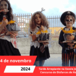 Tarde Arrepiante na Escola José Falcão: Concurso de Disfarces de Halloween