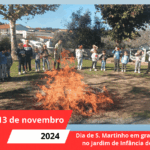 Dia de S. Martinho em grande estilo no Jardim de Infância do Vidual