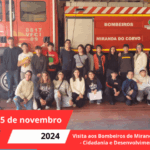 Visita aos Bombeiros de Miranda do Corvo - Cidadania e Desenvolvimento - 8º C