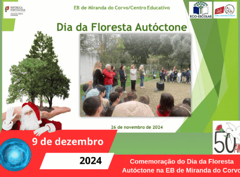 Comemoração do Dia da Floresta Autóctone na EB de Miranda do Corvo
