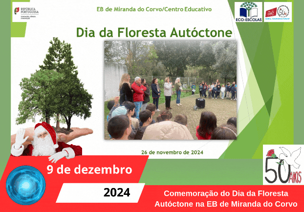 Comemoração do Dia da Floresta Autóctone na EB de Miranda do Corvo