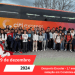 Desporto Escolar - 1.º encontro de natação em Condeixa-a-Nova