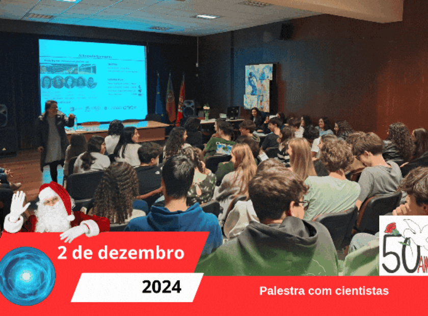 Palestra com cientistas