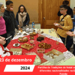 Partilha de Tradições de Natal une alunos de diferentes nacionalidades na Escola José Falcão
