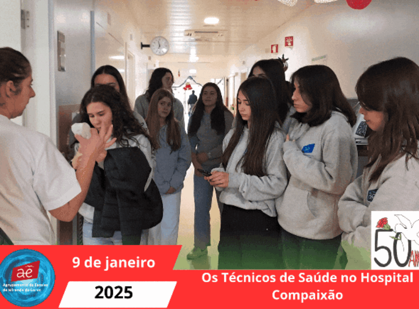 Os Técnicos de Saúde no Hospital Compaixão