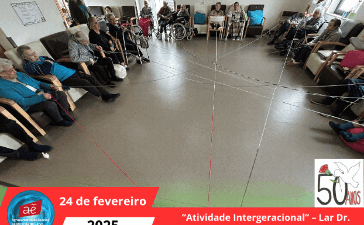 “Atividade Intergeracional” – O Lar Dr. Clemente de Carvalho recebeu a nossa visita!