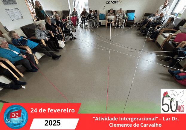 “Atividade Intergeracional” – O Lar Dr. Clemente de Carvalho recebeu a nossa visita!