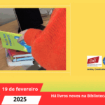 Há livros novos na Biblioteca Escolar