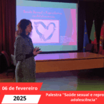 Palestra "Saúde sexual e reprodutiva na adolescência"