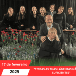"TODAS AS TUAS LÁGRIMAS NÃO SERÃO SUFICIENTES"