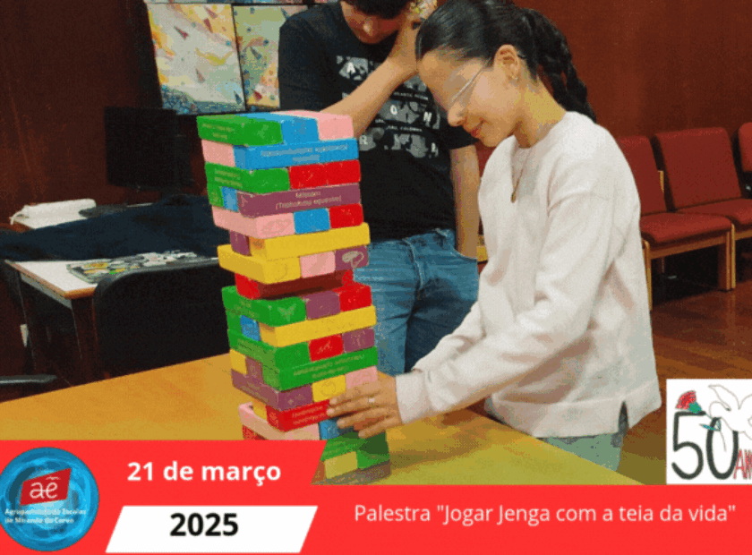 Palestra Jogar Jenga com a teia da vida