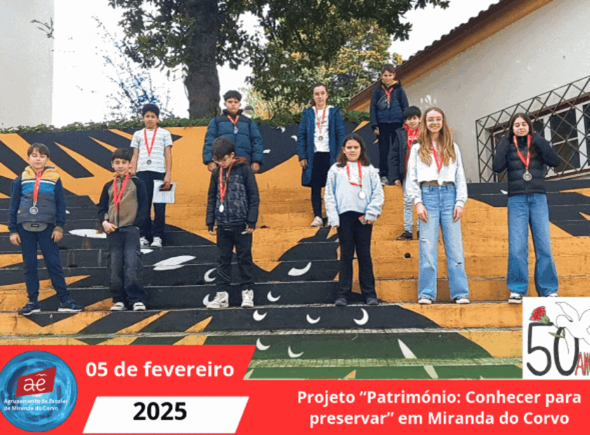 Projeto “Património Conhecer para preservar” em Miranda do Corvo