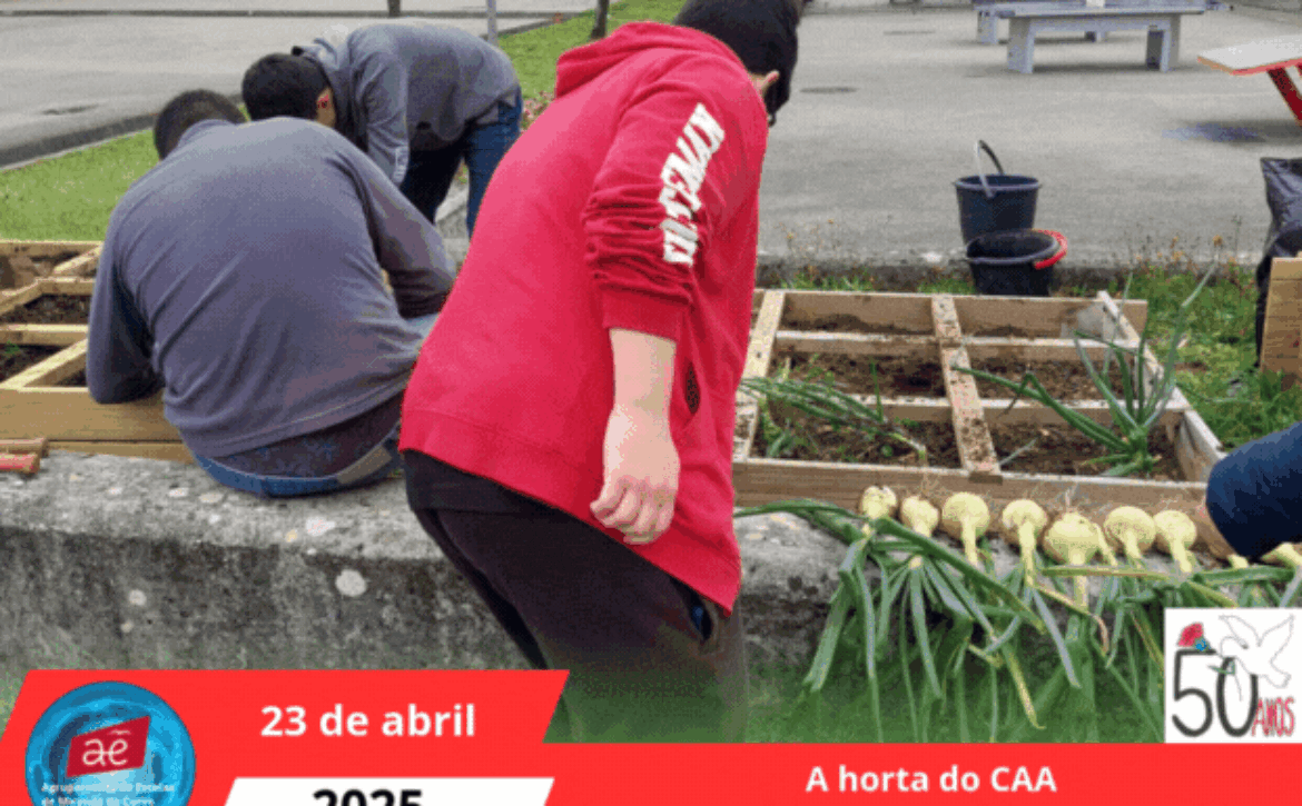 A horta do CAA