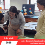 Ação de sensibilização sobre doenças cardiovasculares