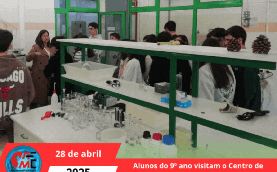 Alunos do 9º ano visitam o Centro de Biomassa para a Energia!