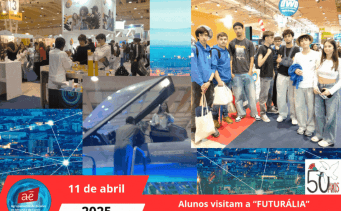 Alunos visitam a “FUTURÁLIA” para explorar as oportunidades académicas e profissionais